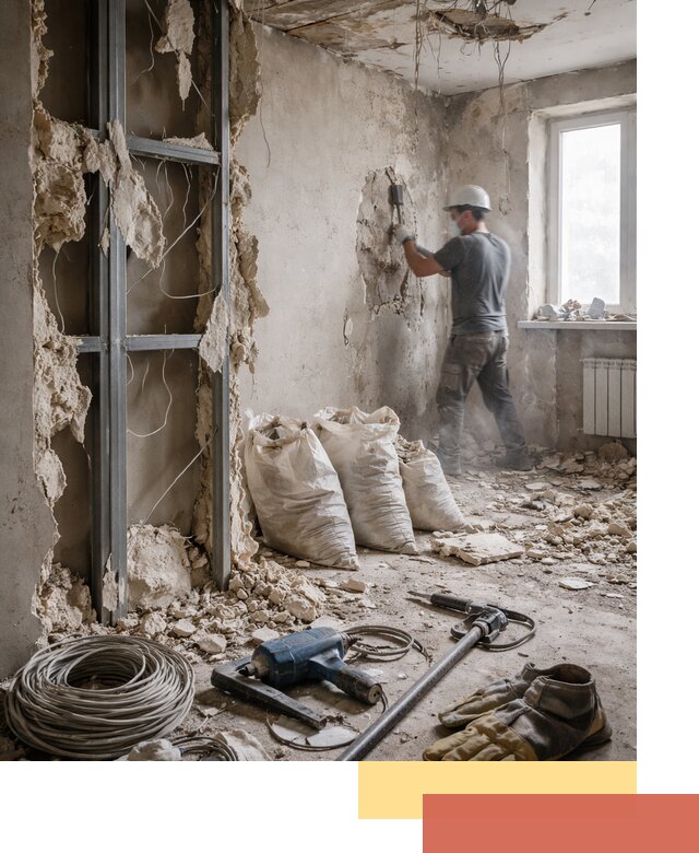 Профессиональный демонтаж зданий и конструкций в Новочеркасске