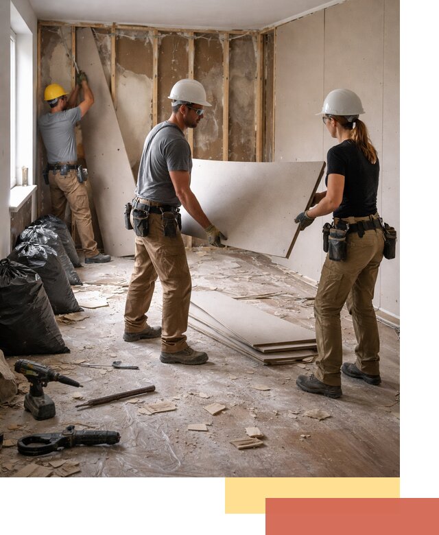 Демонтаж стеновых панелей в Новочеркасске быстро и аккуратно