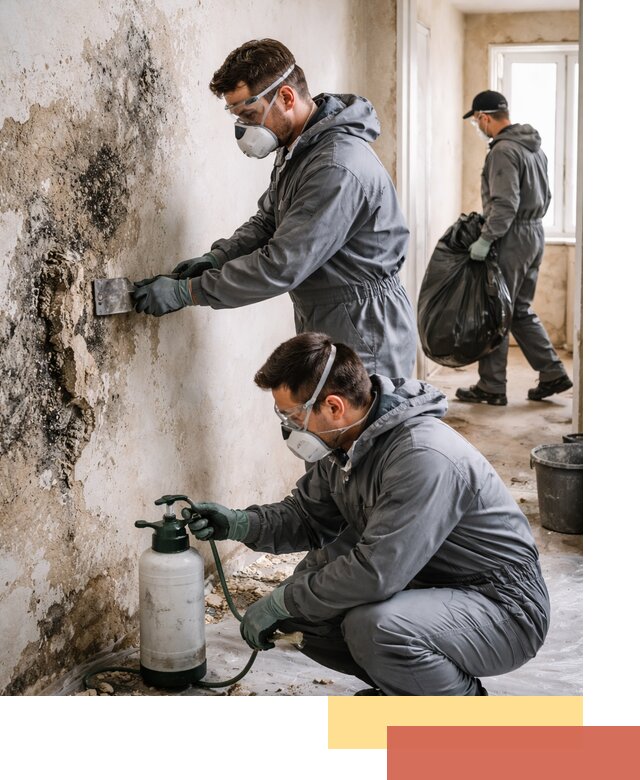 Удаление плесени со стен профессионально в Новочеркасске