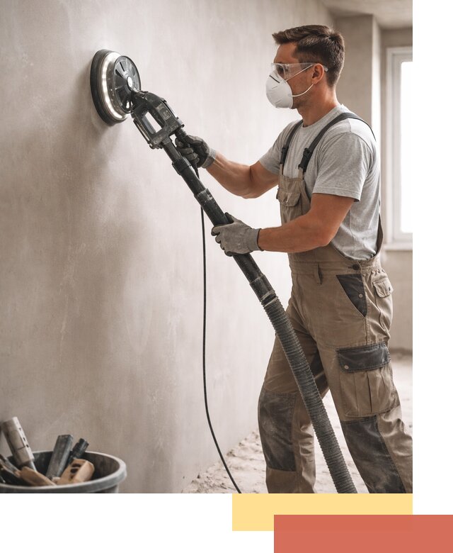 Профессиональная шлифовка стен в Новочеркасске быстро и качественно