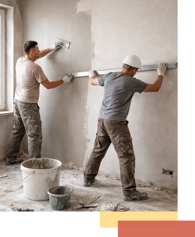 Штукатурка стен под покраску в Новочеркасске качественно и быстро