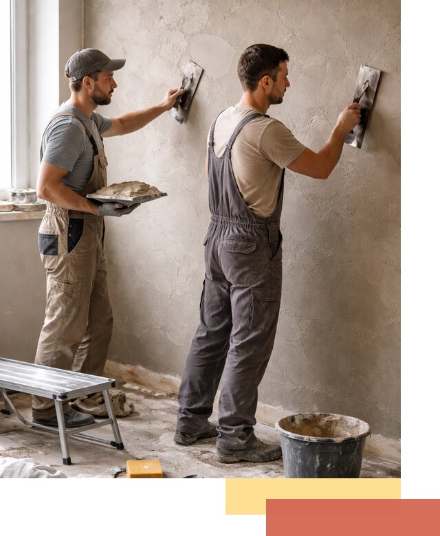 Ремонт декоративной штукатурки и восстановление фактуры в Новочеркасске