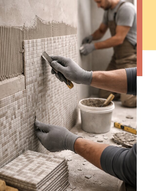 Облицовка стен мозаикой в Новочеркасске от 3275 руб/м2 — укладка мозаики на стены | ОТДЕЛОЧНИК-Нвч