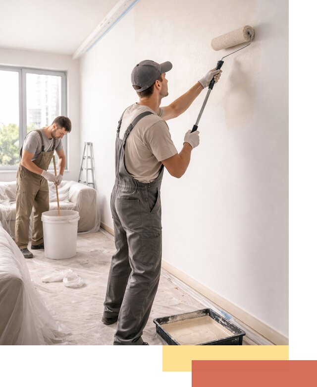 Покраска стен в офисе в Новочеркасске — быстрый и качественный ремонт