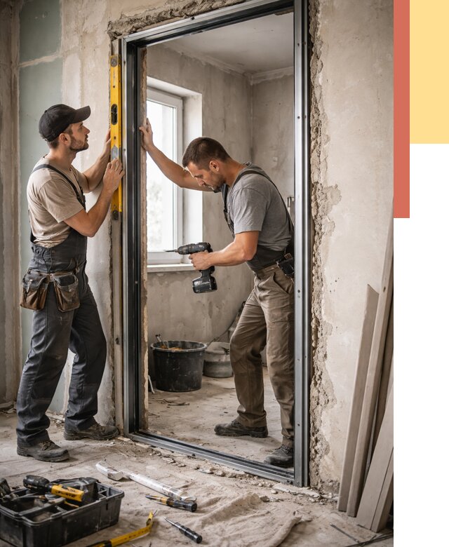 Закладка дверного проема в Новочеркасске от 3582 руб. — быстро и недорого | ОТДЕЛОЧНИК-Нвч