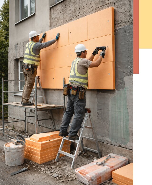 Утепление стен пеноплексом в Новочеркасске от 1893 руб./м2 — быстро и недорого | ОТДЕЛОЧНИК-Нвч