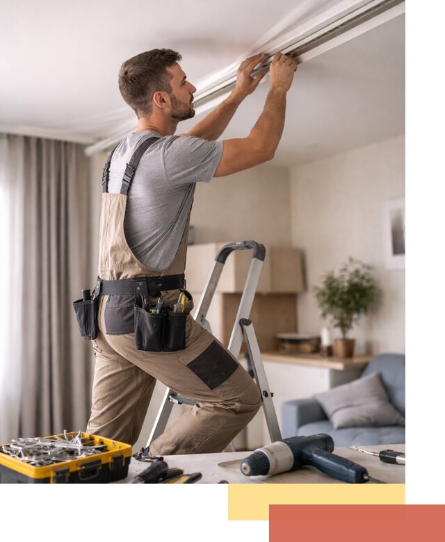 Ремонт натяжных потолков в Новочеркасске — качественно и оперативно