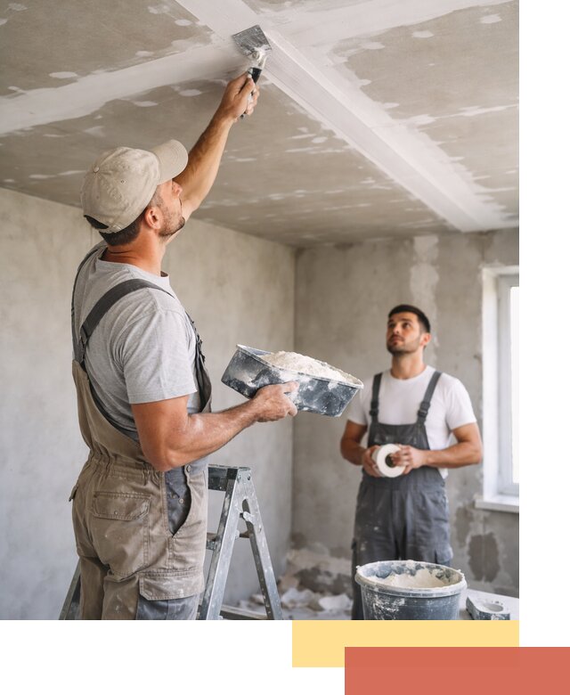 Обработка швов потолка ГКЛ в Новочеркасске: качественная заделка и шпатлевка