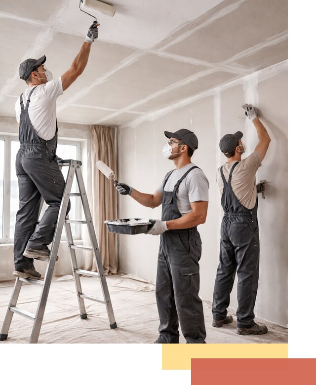 Покраска потолка из гипсокартона в Новочеркасске качественно и недорого