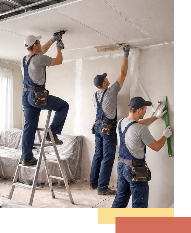 Профессиональная отделка потолка в Новочеркасске быстро и качественно