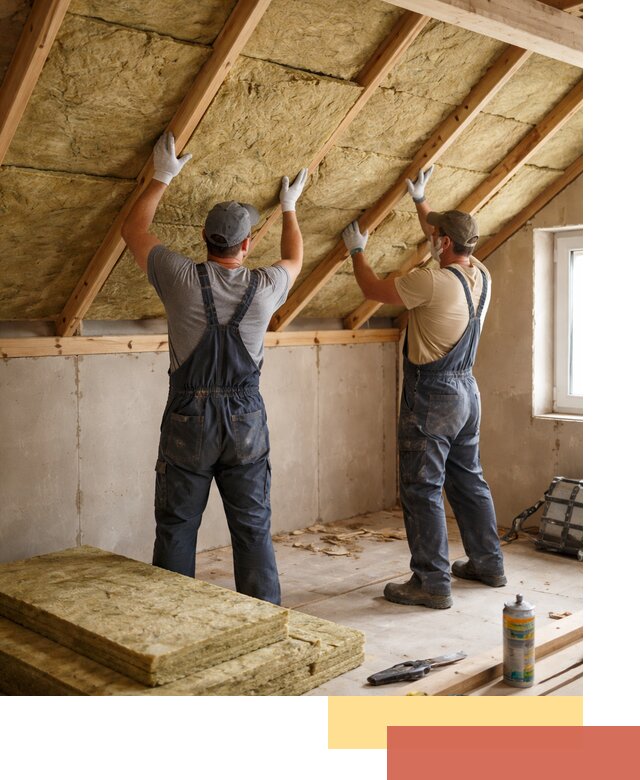 Утепление потолка минеральной ватой в Новочеркасске